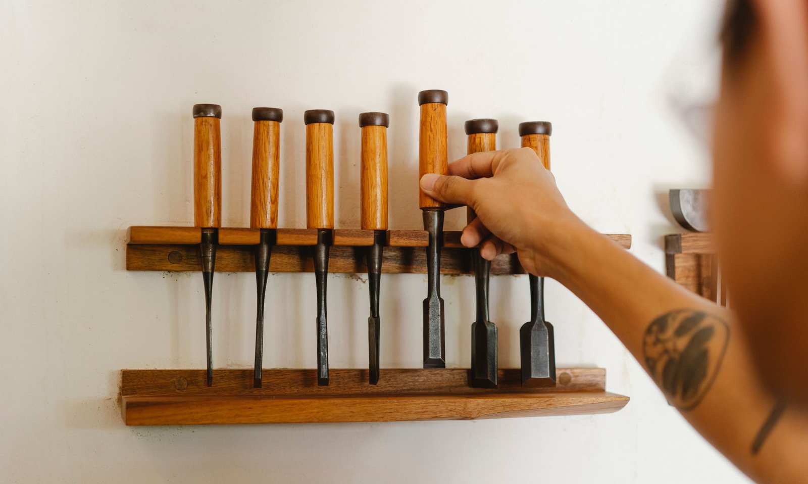Outils à main en magasin